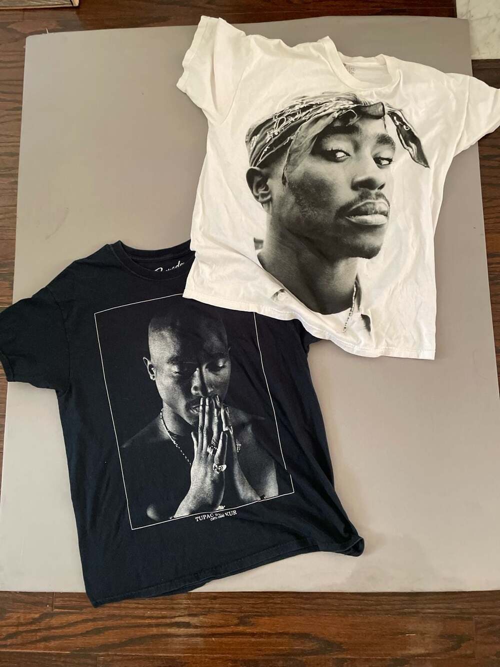 Bravado Tupac Shakur Graphic T-Shirt Bundle Set Of 2 Tees